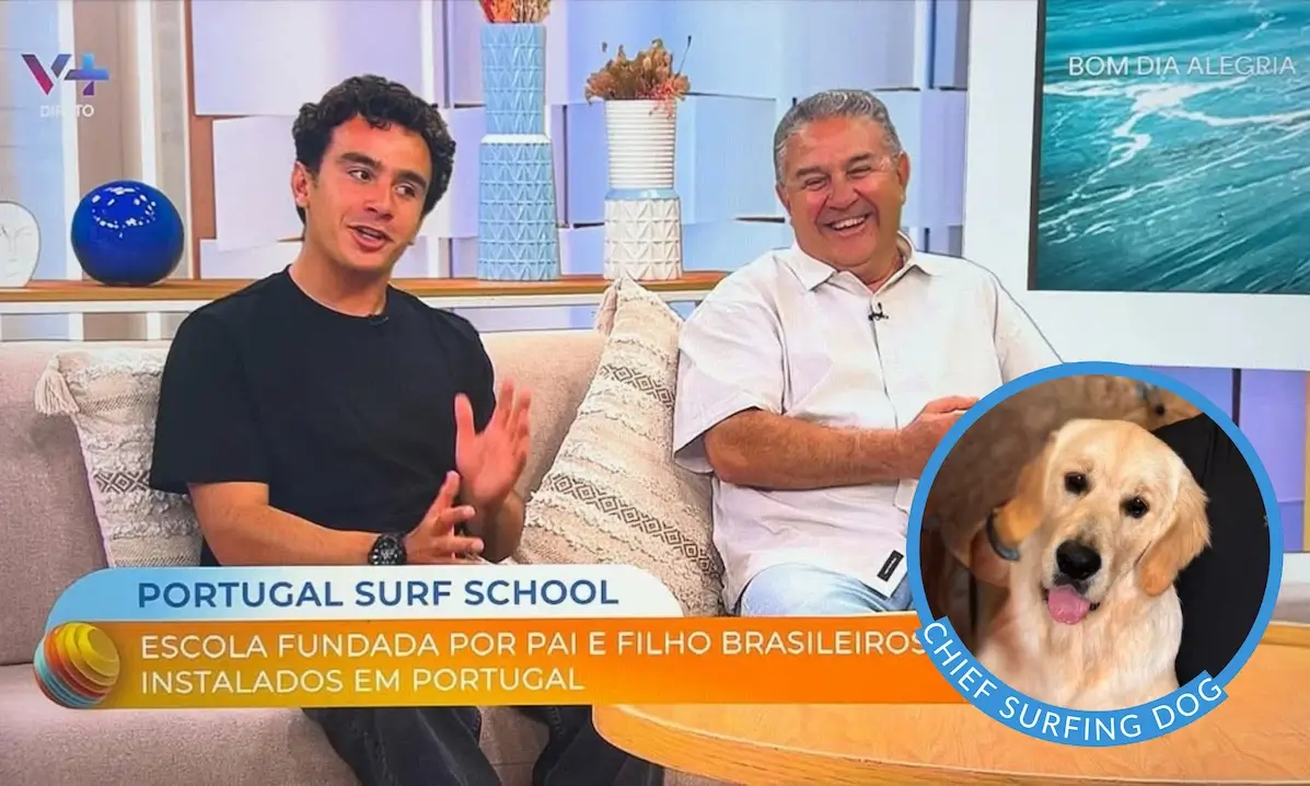 acerca da portugal surf school tayran, o pai e o floyed